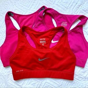 Nike Pro, Dri Fit Sports Bras Bundle, Size XS